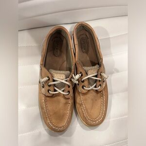 Sperry Light Brown Boat Shoes